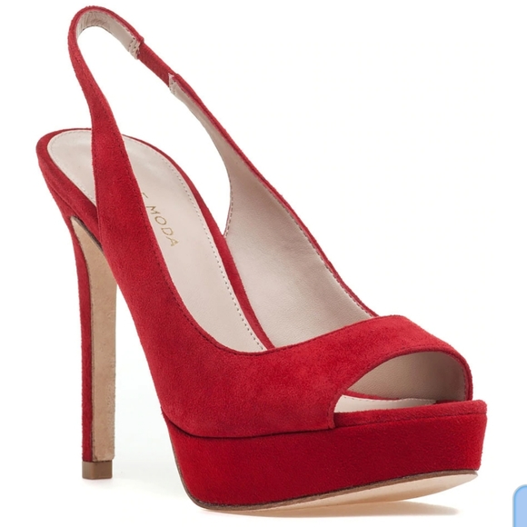 Pelle Moda Shoes - 🚦2/$20  The Oana by Pelle Moda Platform Slingback Heels